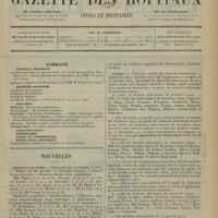 0187 - Page 177 - Sommaire / Nouvelles. Hôpitaux de Paris / Infirmerie de Saint-Lazare / Guerre