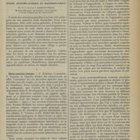 0207 - Page 197 - Revue générale. Le rôle pathogène des microbes spiralés dans les entérites. (Étude anatomo-clinique et bactériologique) ; par M. le Docteur J. Hassenforder... I. Etude anatomo-clinique