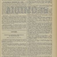0269 - Page 259 - Nouvelles. Les étalages et l'hygiène publique / Les sourds et le recrutement de l'armée / Nécrologie / Plainte au parquet / Congrès. Congrès de l'Association internationale de thalassothérapie. Réunion de Cannes, avril 1914
