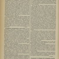 0274 - Page 264 - Analyses. Médecine. Sur la pustule maligne. A propos de huit cas personnels. (Henri Pied, d'Argenteuil, Bull. méd...) [J. Milhit] / L'insuffisance pluriglandulaire totale tardive. (Claude et Gougerot. L'Encéphale...) [Paul Camus] / Médecine infantile. Les notions récemment acquises sur l'étiologie et le traitement de la coqueluche (Ribadeau-Dumas. Paris méd...) [J. Milhit] / Prophylaxie et traitement des cardiopathies fonctionnelles chez les enfants (Nobécourt. Journ. de méd. de Paris...) [J. Milhit]