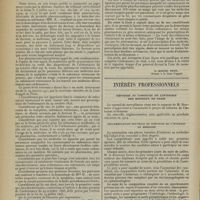 0276 - Page 266 - Jurisprudence. Médecins, pharmaciens et substances vénéneuses. [R.-Marcel Petit] / Intérêts professionnels. Réforme du concours de l'internat des Hôpitaux de Paris