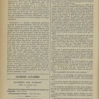 0340 - Page 330 - Clinique médicale. Études sur la pathologie de l'ulcus. III. L'ulcus chez les gens âgés ; par M. Albert Mathieu... / Sociétés savantes. Académie des sciences. (Séance du 9 février 1914) / Académie de médecine. (Séance du 17 février 1914). Les empoisonnements par les gâteaux à la crème, à Cholet. M. Chantemesse