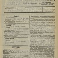 0363 - Page 353 - Sommaire / Nouvelles. Hôpitaux de Paris / Conseil supérieur d'hygiène publique de France / L'insuffisance numérique des médecins militaires / La réglementation de l'alcool au Maroc
