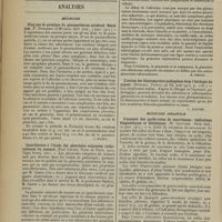 0382 - Page 372 - Actualités. Les tumeurs cérébrales chez l'enfant. [M. Brelet] / Analyses. Médecine. Cinq ans de pratique du pneumothorax artificiel. Résultats. (F. Dumarest et Murard. Bull. méd...) [J. Milhit] / Contribution à l'étude des pleurésies enkystées tuberculeuses du sommet. (Paul Castex. Thèse de Paris... ; Vigot frères, édit.). [M. Brelet] / L'action des blastomycètes pathogènes dans l'étiologie du cancer. (Roncali. Tumori...) [L. Alquier] / Médecine infantile. L'examen des garde-robes de nourrissons : indications diagnostiques et diététiques. (R. Gaultier. Paris méd...) [J. Milhit]