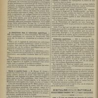 0438 - Page 430 - Sociétés savantes. Société médicale des hôpitaux. (Séance du 27 février 1914). Un cas de bacillurie sans tuberculose des voies urinaires. MM. E. Rist et M. Léon Kindberg / Le néosalvarsan dans la tuberculose syphilitique. MM. Léon Bernard et J. Paraf / Chorée et syphilis fruste. M. Milian, M. Grenet / Réinfection syphilitique. MM. L. Queyrat, R. Demanche et Marcel Pinard / Avis