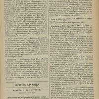 0497 - Page 489 - Du pansement au sérum de cheval ; par M. H. Roziès... / Sociétés savantes. Académie des sciences. (Séance du 2 mars 1914). Observations sur le fibrinogène et le plasma oxalaté. MM. Piettre et A. Vila / Académie de médecine. (Séance du 10 mars 1914). La vaccination antityphoïdique. M. Vincent / Projet de loi sur les aliénés. M. Thoinot / L'épidémie de fièvre typhoïde de 1912 à Avignon. M. Pamard...