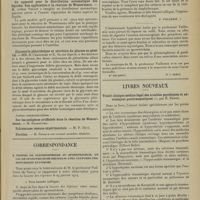 0543 - Page 539 - Sociétés savantes. Société de biologie. (Séance du 14 mars 1914). Rapports inverses des quantités d'eau et de corps gras contenues dans l'organisme. Conséquences pratiques. MM. Fage et Legendre / Un appareil pour la distribution automatique des liquides. Son application à la réaction de Wassermann. M. Arthur Vernes / Glycosurie phloridzique et sécrétion du glucose en général. MM. H. Chabanier et E. Sa / Election / Correspondance. A propos du pléomorphisme du sporotrichum. Un cas de sporotrichose beurmani avec cultures primitivement atypiques. [P. Vuillemin] / [Correspondance]. [Dr Delassus ; Dr J. Sablé] / Livres nouveaux. Traité clinique médico-légal des troubles psychiques et névrosiques posttraumatiques, par R. Benon. [L. Gayard]