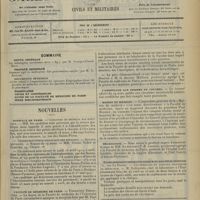 0549 - Page 545 - Sommaire / Nouvelles. Hôpitaux de Paris / Faculté de médecine de Paris / L'assistance aux femmes en couches / Maison du médecin / Nécrologie / Établissement dermatologique du Docteur Leredde / Renseignements