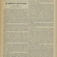 0570 - Page 566 - Sur la réactivation des foyers syphilitiques latents ; par M. Lacapère... / Les accidents de la dent de sagesse ; par A. Herpin...