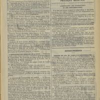 0631 - Page 627 - Nouvelles. Faculté de médecine de Paris / L'Association des médecins de la Seine / Le quatrième centenaire de Vésale / Mutuelle médicale française de retraites / Pratique médicale. Alimentation des tuberculeux et des prétuberculeux / Renseignements. Chemins de fer de Paris-Lyon-Méditerranée