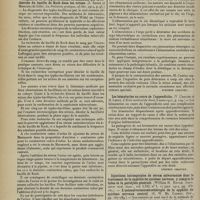 0640 - Page 636 - Analyses. Médecine. Diagnostic de la typho-bacillose de Landouzy par la recherche du bacille de Koch dans les urines. (J. Sablé et Mercier... La Pédiatrie pratique...) [Stephen Chauvet] / Note pour servir à l'étude des troubles provoqués par une alimentation exclusive. (E. Weill et G. Mouriquand. Lyon médical...) [Stephen Chauvet] / Les hématuries au cours de l'appendicite. (V. Carlier et H. Leroy. L'Echo médical du Nord...) [Stephen Chauvet] / Injections intraspinales de sérum salvarsanisé dans le traitement de la syphilis du système nerveux, y compris le tabes et la paralysie générale. (William H. Hough. Journ. Amer. med. Assoc., vol. LXII...) - L'autosalvarsanosérothérapie de la syphilis du système nerveux central. (G. W. Mc. Caskey. Ibid...) [F. Gardner]