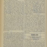 0748 - Page 752 - Clinique médicale. Études sur la pathologie de l'ulcus. VII. L'ulcus de la petite courbure ; par M. Albert Mathieu... / Formulaire. Le régime dit des « Quatre repas » du Professeur Gilbert (Revue des sc. méd. et biol., Paris-Athènes)