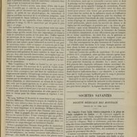 0807 - Page 811 - Actualités. La tolérance des tissus pour les corps étrangers à propos des greffes de caoutchouc. [P. Chastenet de Géry] / Sociétés savantes. Société médicale des hôpitaux. (Séance du 24 avril 1914). De l'emploi d'une huile éthéro-camphrée à la place de l'huile camphrée du Codex. M. Crouzon