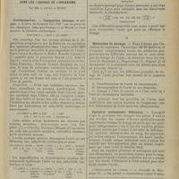 0881 - Page 885 - Revue générale. Techniques des dosages de l'urée dans les liquides de l'organisme ; par MM. A. Javal et Boyet. I. Préliminaires / II. Méthodes de dosage