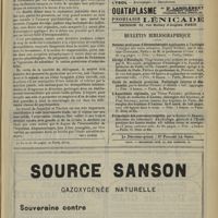 1019 - Page 1023 - Livres nouveaux. Les limites du vol morbide, par P. Juquelier et J. Vinchon. [Paul Camus] / Bulletin bibliographique