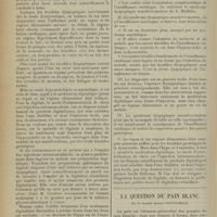 1162 - Page 1166 - Les troubles dyspeptiques de l’insuffisance cardiaque ; par MM. G. Faroy et C. Lian... Étiologie et pathogénie / Traitement / Conclusions / La question du pain blanc ; par le Docteur Alfred Gottschalk
