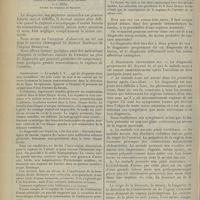 1186 - Page 1190 - Un cas de rupture traumatique de l’uretère. Quelques mots sur le diagnostic des ruptures urétérales traumatiques ; par D. Dumitresco..., et J. Buia...