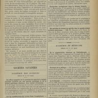 1237 - Page 1241 - Clinique des maladies des pays chauds. Quelques recherches hématologiques au cours de la fièvre récurrente nord-africaine ; par MM. J. Brault..., et J. Montpellier... / Sociétés savantes. Académie des sciences. (Séance du 22 juin 1914). Les effets comparés sur la pression du sang de la fatigue physique produite par une marche prolongée et de la fatigue psychique résultant d'un travail d'attention. M. J.-M. Lahy / La circumduction ne peut pas exister dans l'articulation temporo maxillo-dentaire. M. Pierre Robin / Recherches cytologiques dans le tétanos humain. M. Y. Manouélian / Des périodes de latence du spirille chez le malade atteint de fièvre récurrente. MM. Ed. Sergent et H. Foley / Académie de médecine. (Séance du 30 juin 1914). De la pigmentation résultant de l'héliothérapie. M. Vidal... / Étiologie de la pellagre. M. Sambon / La loi Roussel. MM. Guéniot et Pinard