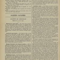 1336 - Page 1340 - Revue générale. La vaccinothérapie typhique ; par M. Gauchery... / Sociétés savantes. Société de chirurgie. (Séance du 15 juillet 1914). Réfection d'un vagin absent. M. Quénu, sur une observation de M. Sénéchal / Luxation du semi-lunaire. M. Demoulin, sur une observation de MM. Mathieu et Mouchet / Estomac biloculaire avec sténose du pylore. M. Rochard, sur une observation de M. Malartic... / Epithélioma du rein. M. Schwartz, sur une observation de M. Chevrier / Plaie pénétrante de poitrine par balle de revolver. M. Lejars, sur une observation présentée par M. Grégoire / Anesthésie locale. M. Thiéry