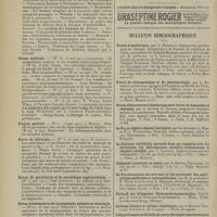 1338 - Page 1342 - Articles originaux des principales publications françaises et étrangères. Münchener medizinische Wochenschrift / Presse médicale / Progrès médical / Revue de chirurgie / Revue de psychiatrie et de psychologie expérimentale / Revue hebdomadaire de laryngologie, otologie et rhinologie / Revue neurologique / Semaine médicale / Bulletin bibliographique