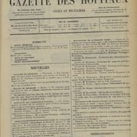 1405 - Page 1409 - Sommaire / Nouvelles. Facultés de médecine / Écoles de médecine / Médailles de l’assistance publique / Cours d’orthopédie du Docteur Calot / Sanatorium de zuydcoote (Nord) / Renseignements