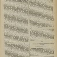 1409 - Page 1413 - Revue générale. Les hémorragies génitales d’origine ovarienne. Discussions pathogéniques et thérapeutiques. (Bilan actuel) ; par M. M. Arrivat... III. Thérapeutique des hémorragies génitales d’origine ovarienne. La castration hémostatique