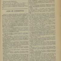 1425 - Page 1429 - Formulaire. Palpitations du coeur d'origine toxique ou vaso-constrictive / Cours et conférences. Cours de clinique pratique et d'application des méthodes de laboratoire au diagnostic clinique