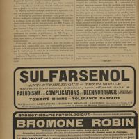1212 - Page 1220 - Notes de thérapeutique. Ouabaine cristallisée / Livres nouveaux. La colloïdothérapie, par le Docteur J. Laumonier