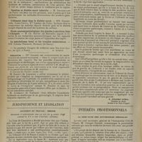 1324 - Page 1336 - XVIIe Congrès français de médecine. [Bordeaux, 27-29 septembre 1923]. III. Le sympathique et les glandes endocrines. B. Rapports du sympathique et des glandes endocrines en pathologie. Rapporteurs : MM. Maurice Perrin... et Hanns... Communications. Traitement du diabète par l'insuline. MM. Pierre Mauriac, F. Piéchaud, Servantie et Aubertin... / Insuline et diabète sucré infantile. M. Lereboullet... / L'élément rénal dans le diabète sucré. MM. Chabannier, Lobo-Owell, Mlle Lebert... / Étude anatomopathologique des glandes à sécrétion dans l'athrepsie. M. Ch. Mattey... / Erratum / Jurisprudence et législation. Accident du travail : hernie. [H. Ribadeau Dumas] / Intérêts professionnels. La demi-taxe des automobiles médicales