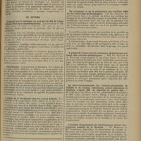 0561 - Page 553 - Analyses et indications bibliographiques. L'électrologie en 1925 ; par Louis Delherm et Jean Loubier. VIII. Affections chirurgicales. Ionisation d'iodure de potassium dans une grosse impotence du coude. (R. Lehmann et Malein-Génin. Bull. officiel de la Soc. franç. d'électroth. et de radiol...) / IX. Divers. Comment faut-il envisager en pratique le rôle de l'ionothérapie électrique médicamenteuse. (Laquerrière et Delherm. Journ. de radiol. et d'électrol...) / L'ionothérapie. (Laquerrière et Delherm..., Baillière...) / A propos de la diathermie chez les jeunes enfants. (Laquerrière et Mallein-Gérin, Bull. officiel de la Soc. franç. d'électroth. et de radiol...) / Sociétés savantes. Société médicale des hôpitaux. (Séance du 16 avril 1926). Remarques physiologiques sur la capacité respiratoire vitale. M. Léon Binet / Du traitement de la prophylaxie des oreillons basés sur les recherches de Kermorgant. M. Ch. Zoeller / A propos de l'innocuité du traitement adrénalinique prolongé chez certains asthmatiques. MM. Ph. Pagniez et A. Escalier / La séro-vaccinothérapie des broncho-pneumonies de l'adulte et de l'enfant. Indications, contre-indications et résultats d'après 200 cas observés en quatre ans. M. d'Oelsnitz / L'étiologie rhumatismale du rétrécissement mitral. Participation possible de la thyroïde. M. Merklen et Mlle Schneider