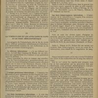 1311 - Page 1303 - Revue générale. L'évolution des idées sur le sang des tuberculeux ; par M. Piéry. II. Les travaux hématologiques et bactériologiques modernes / III. La tuberculose et les affections du sang et du tissu hématopoïétique / IV