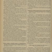 1328 - Page 1320 - Revue des thèses. Les diverses modalités de la cuti-réaction à la tuberculine chez l'adulte. Intérêt diagnostique des réactions précoces, par le Docteur Henri-Auguste Vigneron... / L'acide cholique cristallisé associé à l'héxaméthylènetétramine dans le traitement de la lithiase biliaire [avec une planche en couleur], par J. Leccia... / Toxicité du véronal et des dérivés de l'acide barbiturique. Contribution à l'étude des intoxications par le véronal, par Mme le Docteur Germaine Pissot... / Le méricysme vrai. A propos d'une observation, par le Docteur Pierre Silvan