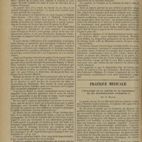 1412 - Page 1404 - Auguste Le Dentu (1841-1926). [Nécrologie]. [Georges Labey] / Pratique médicale. L'évolution de la goutte et le traitement de ses manifestations atypiques ; par E. Magnin