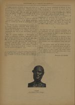 Fabre. Buste attribué à David... - Gazette des hôpitaux civils et militaires (Lancette française)