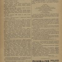 0026 - Page 18 - Informations. Légion d'honneur. Guerre / Guerre. Service de santé / Distinctions honorifiques. Couronne de Roumanie / Etoile de Roumanie / A la mémoire de Marey / L'épidémie de fièvre typhoïde de la région lyonnaise / U. M. F. I. A. (Voir la suite, p. 34)