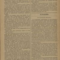 0051 - Page 43 - Un nouveau cas de mélitococcie. Guéri à la suite d'une injection unique d'une endo-protéine préparée avec le bacillus abortus de bang par R. Liège et R. Castéran... III. Du point de vue thérapeutique / Actualités. Les diurétiques mercuriels