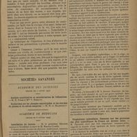 0073 - Page 65 - Clinique chirurgicale « De la Joliette ». A propos de l'abcès de fixation. Par le Docteur Lop... / Sociétés savantes. Académie des sciences. (Séance du 2 janvier 1929) / Académie de médecine. (Séance du 8 janvier 1929). Installation du bureau / Sur la durée de l'immunité conférée par la vaccination antityphoïdique... M. H. Vincent / Prophylaxie typhoïdique. Comment une des garnisons des plus typhoïdiques de France est devenu saine. M. Delorme