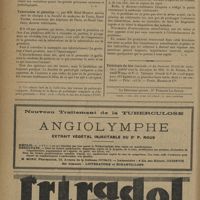 0162 - Page 158 - Livres nouveaux. La réserve alcaline, par L. Ambard... et Schmid... / Tuberculose et gestation ; par MM. René Mignot..., Henri Vignes... et Henri Chapron...