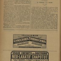 0194 - Page 192 - Le médecin-inspecteur général Delorme 1947-1929 [A. Brochin] / Le Professeur J.-A. Sicard. 1872-1929. [Nécrologie]