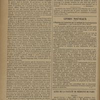 0196 - Page 194 - Le Professeur J.-A. Sicard. 1872-1929. [Nécrologie]. [L. Babonneix] / Livres nouveaux. L'hygiène de l'attention par la méthode de l'autorégulation consciente, par le Docteur R. Ruiz Arnau / Actes de la faculté de médecine de Paris. Thèses