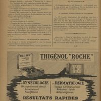 0214 - Page 212 - Congrès. XIIIe Congrès international d'ophtalmologie / IIe Congrès national de médecine de l'équateur / Congrès national italien d'hydrologie et de climatologie / IIe Congrès international du paludisme / Erratum