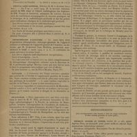 0312 - Page 310 - Informations. Cours de la faculté de médecine de Paris / Hôpital Saint-Antoine / Amphithéâtre d'anatomie / Natalité / Nécrologie / Georges Dehelly (du Havre)[Nécrologie] / Renseignements