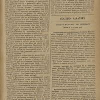 0317 - Page 315 - Saignée et Diurèse ; par le Docteur Stillmunkès (de Toulouse) / Sociétés savantes. Société médicale des hôpitaux. (Séance du 15 février 1929). Intoxication grave par le bichromate de potasse. Néphrite aiguë. Guérison. MM. Etienne Bernard et Lichtwitz / Sécrétion gastrique par excitation de la muqueuse nasale. Olfaction d'épreuve. MM. Garin, Roger Froment, Amic et Delorme / Manifestations pluriglandulaires au cours d'une colique de plomb. MM. Laederich et Poumeau-Delille / Un cas d'abcès du poumon guéri par l'émétine. MM. Laederich et Poumeau-Delille