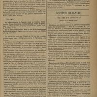 0359 - Page 357 - Analyses et indications bibliographiques. Chirurgie Orthopédique ; par M. Lance... Membre inférieur. Fractures du cotyle. Les fractures. Luxation de la hanche et leur traitement. (P. Caan. Münch. Med. Woch.) / Sur la thérapeutique de la luxation centrale du fémur. (V. Putti. Chir. degli org. di movimento) / Sur la disjonction traumatique transcotyloïdienne de la ceinture pelvienne. (Mario-Manfredi. Arch. di ortopedia) / Sur une variété rare de fracture ischio-acétabulaire [Fracture de Walther de cause indirecte]. (F. Leinati. Chir. degli org. di movimento) / La fracture par enfoncement traumatique du cotyle avec luxation intrapelvienne de la tête fémorale. [Etude clinique expérimentale, bibliographique]. (A. Romani. Chir. degli org. di movimento) / Deux observations d'irruption pelvienne de la tête fémorale. ( A. Guillemin [Nancy]. Rapporteur : A. Basset. Bull. et Mém. Soc. Nat. de chir...) / Coxalgie. La tuberculose de la hanche dans un institut héliomarin. Etude statistique, radiographique, modes de guérison. (A. Mezzari. chir. degli org. di movimento) / Sur la méthode de Solieri dans la cure de la tuberculose articulaire ouverte. (Bence. Arch. d'orthop.) / La maladie de Larsen-Johansson de la rotule. (G. W. Hawley et A. S. Griswold. Surg., gyn. and obst.) / Sociétés savantes. Société de biologie. (Séance du 23 février 1929). Obtention par sélectionnement de cultures homogènes et stables de streptocoques. MM. E. Sacquépée, M. Liégeois et J. Fricker / La présence d'éléments filtrables du bacille de Koch dans le liquide d'ascite de la cirrhose atrophique de Laennec. MM. E. Sergent et D. Priboiano / Nouvelles recherches sur le virus de l'encéphalomyélite enzootique (maladie de Borna). MM. S. Nicolau et I. A. Galloway / Encéphalomyélite enzootique expérimentale. Infection par cohabitation, par introduction de virus dans l'estomac et par voie intramusculaire. MM. I A. Galloway et S. Nicolau