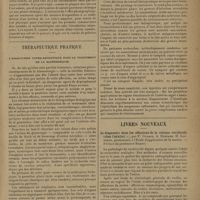 0363 - Page 361 - Sociétés savantes. Société de biologie. (Séance du 23 février 1929). Le « phénomène de zone ou paradoxal » dans l'agglutination spécifique. Rôle des proportions relatives. MM. Le Bourdellès et Rochaix / Sur l'effet photographique dû aux corps antirachitiques. MM. J. Cluzer et T. Kofman / Thérapeutique pratique. L'association cupro-argentique dans le traitement de la blennorragie / Livres nouveaux. Le diagnostic dans les affections de la colonne vertébrale (chez l'adulte), par P. Oudard, A. Hesnard, H. Couneaud...