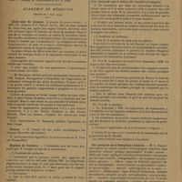 0380 - Page 378 - Sociétés savantes. Académie des sciences. (Séance du 25 février 1929). Quelques statistiques sur la mortalité et l'âge d'élection des membres de l'académie. M. Charles Richet / Académie de médecine. (Séance du 5 mars 1929) / Abcès aigu du poumon. (A propos du procès-verbal.). MM. Ch. Achard et P. Soulié / Notices. M. Gosset, sur une notice nécrologique sur Jacques Reverdin / Hygiène de l'enfance / Sur quelques cas d'hémiplégie infantile. M. L. Babonneix