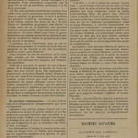 0468 - Page 466 - Revue générale. La forme filtrante du germe tuberculeux ; par R. Revent / De quelques conséquences / Sociétés savantes