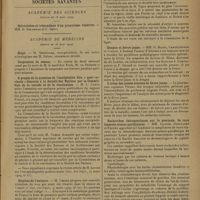 0505 - Page 503 - Revue générale. Le traitement iodé dans la maladie de Basedow ; par R. Peycelon... (Travail de la clinique chirurgicale du professeur L. Bérard). Influence du traitement iodé sur la thérapeutique chirurgicale du goitre exophtalmique / Sociétés savantes. Académie de médecine. (Séance du 26 mars 1929) / Suspension de séance / A propos de la question de l'encéphalite dite « post-vaccinale » discutée à la société des nations par la commission de la variole et de la vaccination. M. L. Camus / Hygiène de l'enfance. M. Lesage / La lèpre en France. M. Jeanselme, une note de M. Paul Vigne / Dengue et fièvre jaune. MM. G. Blanc, Caminopetros et Giroud / L'urine des sujets atteints de fièvre jaune / Recherches thérapeutiques sur le psoriasis. Sa cure bismuto-arseno-pyridinique. MM. Jausion, Debucquet et Pecker