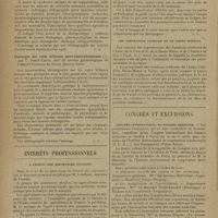 0510 - Page 508 - Livres nouveaux. Les abcès du poumon ; par Michel-Lon Kindberg... / Chirurgie des voies biliaires spiro-cholécystostomie ; par C. Sobré-Casas... / Intérêts professionnels. A propos des assurances sociales / Les assurances sociales et le corps médical / Congrès et excursions. Congrès international de femmes médecins