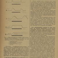 0540 - Page 538 - Revue générale. L'examen électrique et la chronaxie dans la pratique neurologique ; par Henri Desoille... / Examen qualitatif. La forme de la contraction musculaire